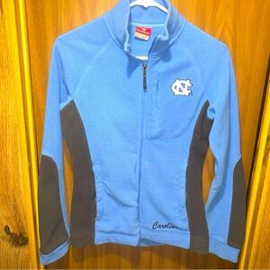 Vintage Carolina TarHeels Fleece Jacket Mens Small Blue Basketball Colosseum